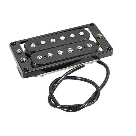 Fender Outlet 61332000 pickup montage, HB Hot Rod, 4 geleiders, met pickup frame, zwart