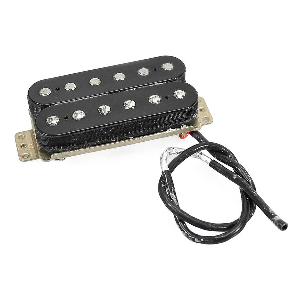 Fender Outlet 50955000 pickup Standard Series Humbucker, brede spacing, 4 geleiders, zwart