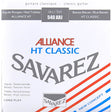 Savarez 540-ARJ snaren set classic, KF composite fiber, silverwound HT classic basses, hybrid tension