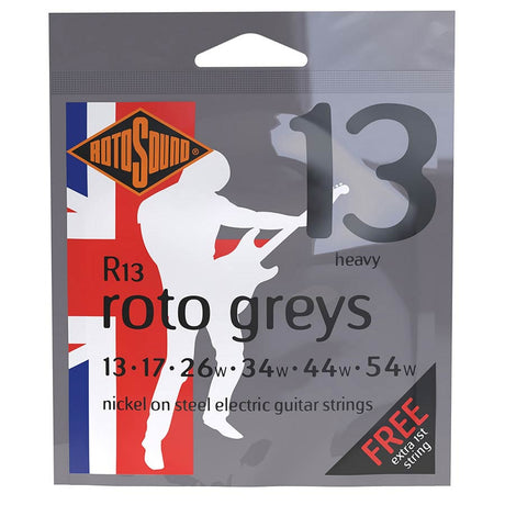 Rotosound R13 Roto Greys 013 heavy Snarenset elektrisch