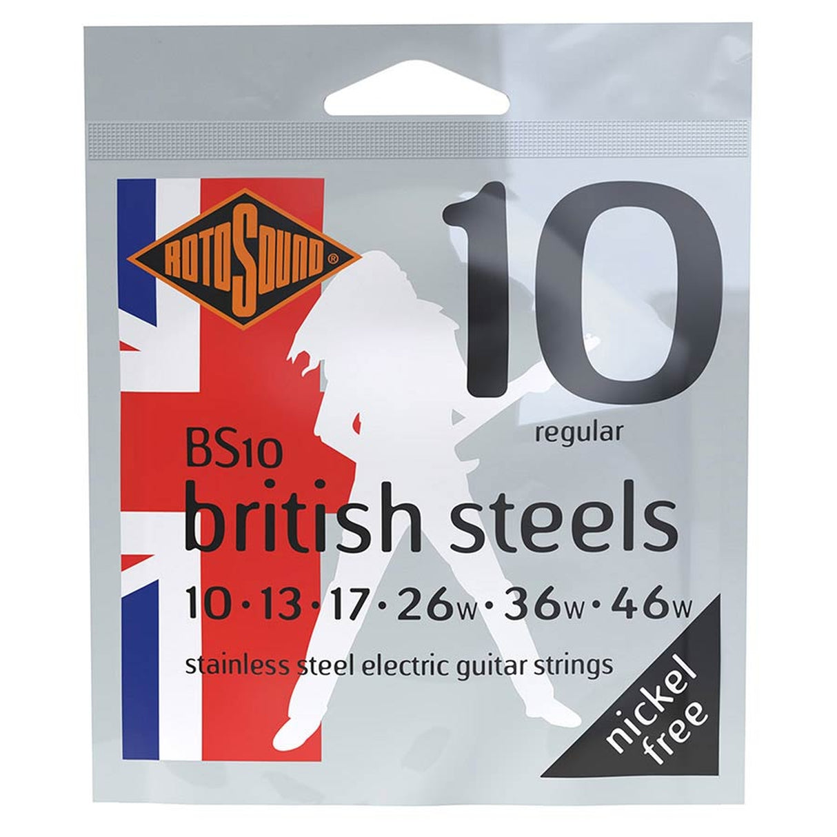 Rotosound BS10 British Steels 010 Snarenset elektrisch