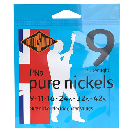 Rotosound PN9 Pure Nickels 009 Snarenset elektrisch