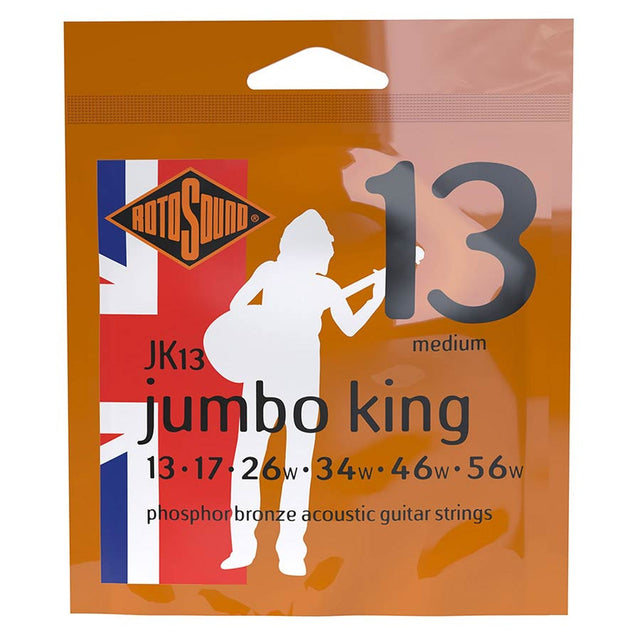 Rotosound JK13 Jumbo King 013 snarenset akoestisch