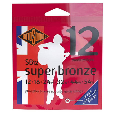 Rotosound SB12 Super Bronze 012 snaren set akoestisch