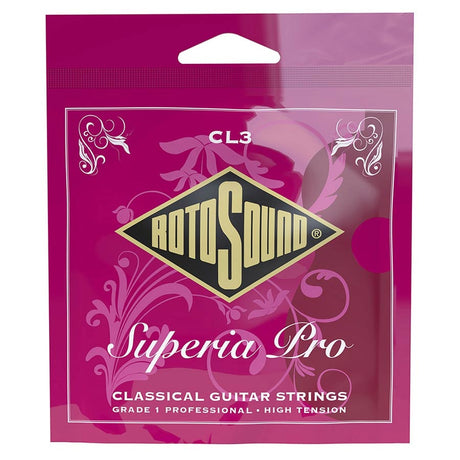 Rotosound CL3 Superia Pro Klassieke Nylon Snaren Set HighTension