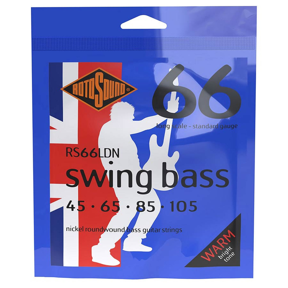 Rotosound RS66LDN Swing Bass 66 snarenset basgitaar