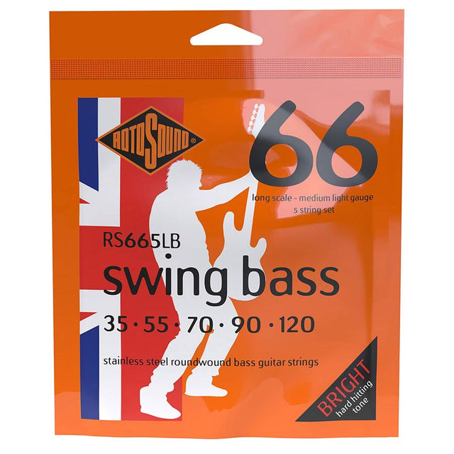 Rotosound RS665LB Swing Bass 66 snarenset basgitaar