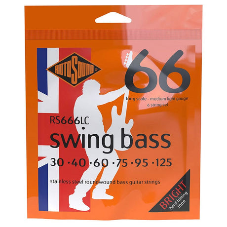 Rotosound RS666LC Swing Bass 66 snarenset basgitaar