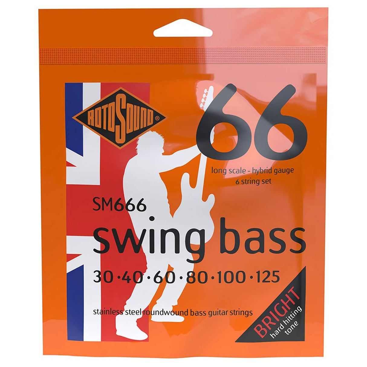 Rotosound SM666 Swing Bass 66 snarenset basgitaar