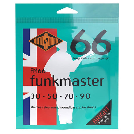 Rotosound FM66 Funk Master Swing Bass 66 snarenset basgitaar