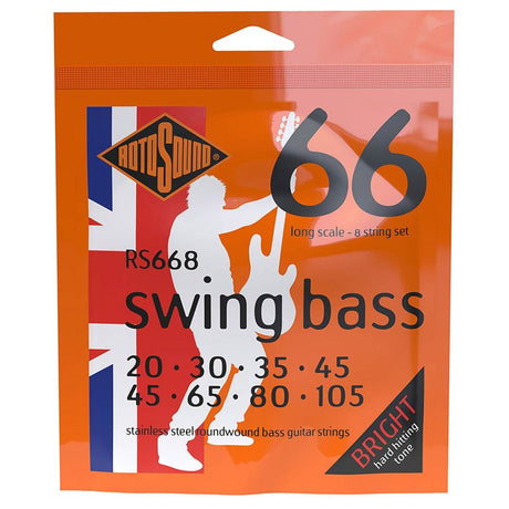 Rotosound RS668 Swing Bass 66 snarenset basgitaar