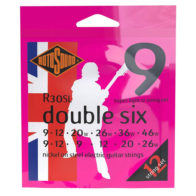 Rotosound R130SL Double Six 009 12 snarige Snarenset elektrisch