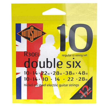 Rotosound R130EL Double Six 010 12 snarige Snarenset elektrisch