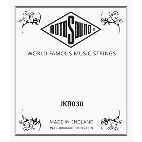 Rotosound JKR030 .030 snaar for acoustic guitar, phosphor bronze wound