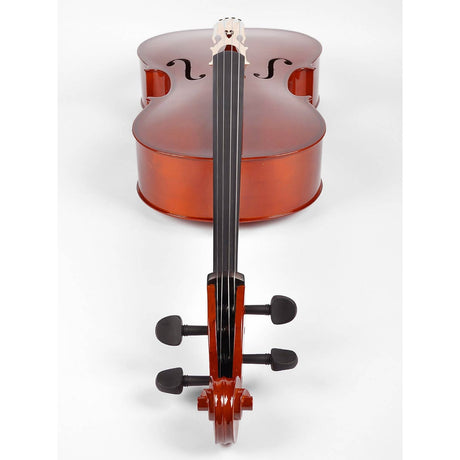 Leonardo LC-1044 cello 4/4, gelamineerde body, nitro, hardhout toets en stemsleutels, inclusief tas en strijkstok