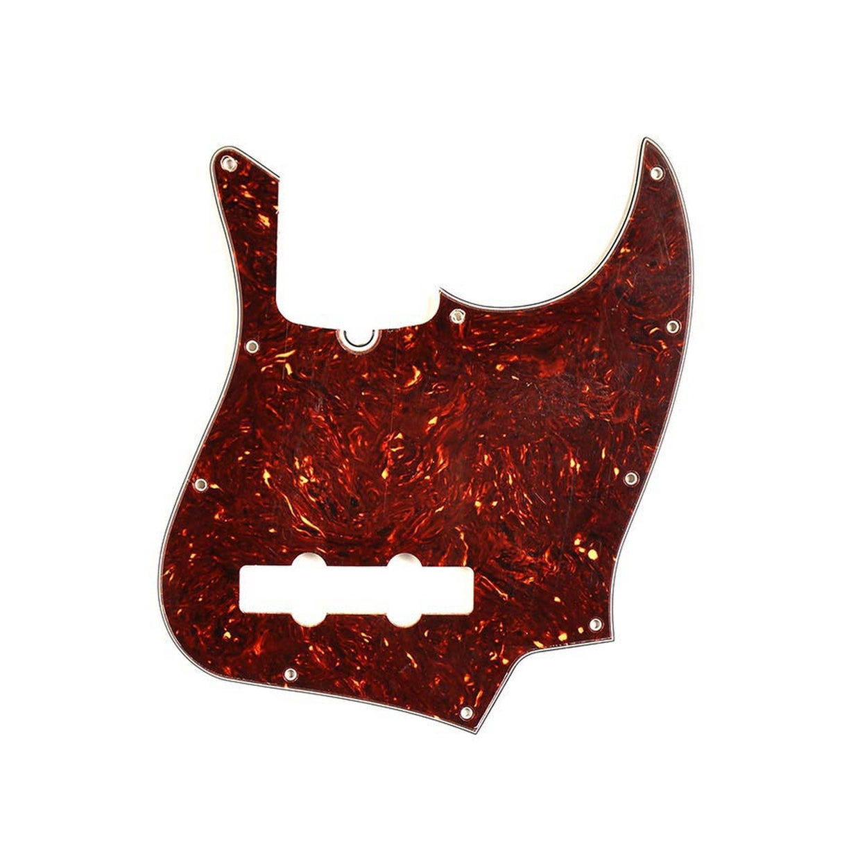 Fender 74131000 pickguard Standard Jazz Bass®, 10 screw holes, 4-ply, tortoise shell