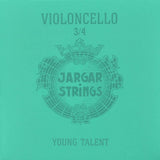 Jargar JCE-SET-34 cello string set 3/4, medium, flexi-metal