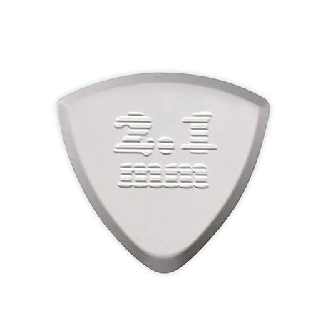 ChickenPicks 3-BE-21 thermosetting polymer picks, 5-pack, wit, 2.1mm Bermuda III