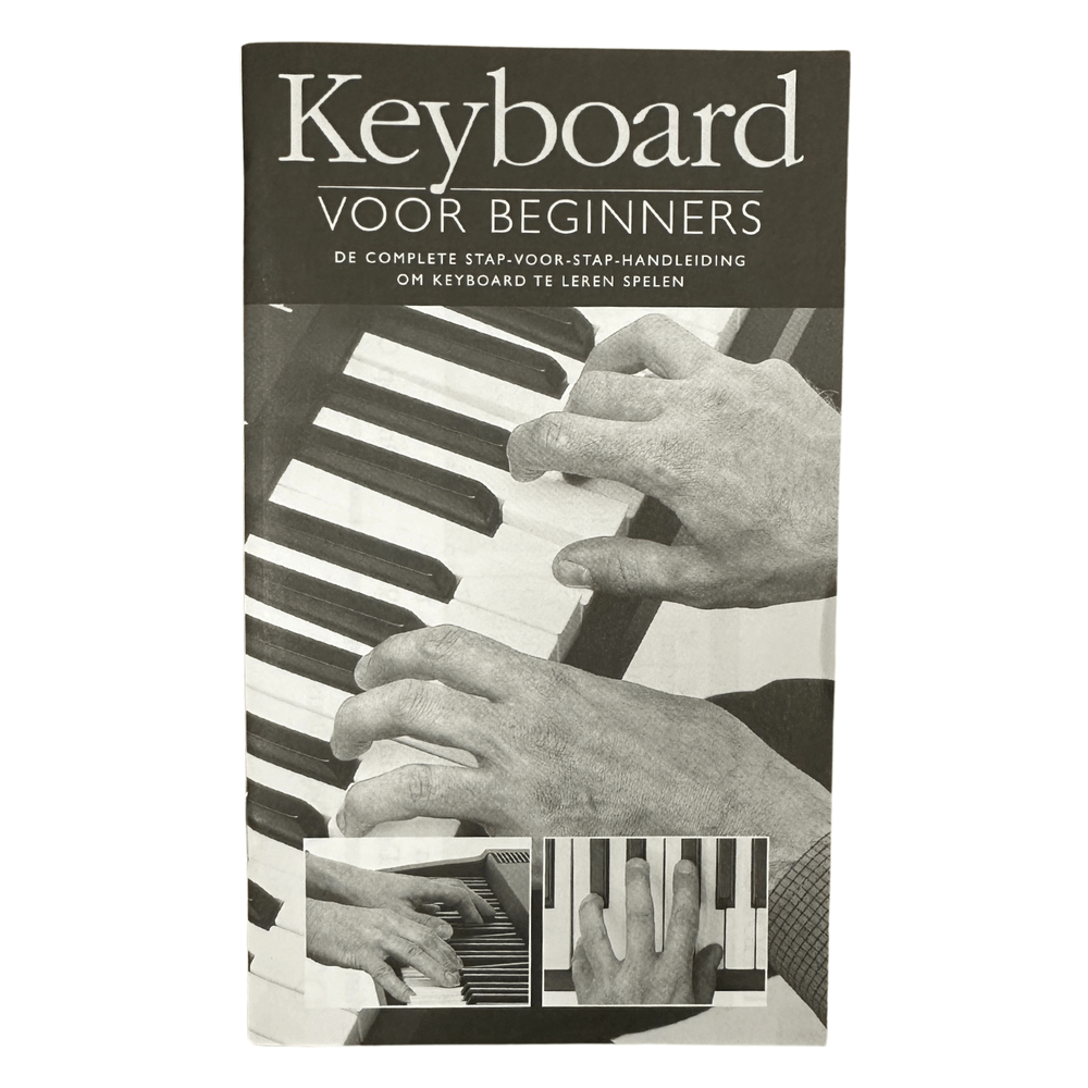 In A Box Keyboard en piano lespakket leerboeken en DVD met hoofdtelefoon