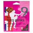 Rotosound R9-2 Roto Pinks 009 dubbele Snarenset elektrisch