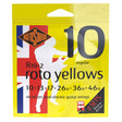 Rotosound R10-2 Roto yellows 010 dubbele Snarenset elektrisch