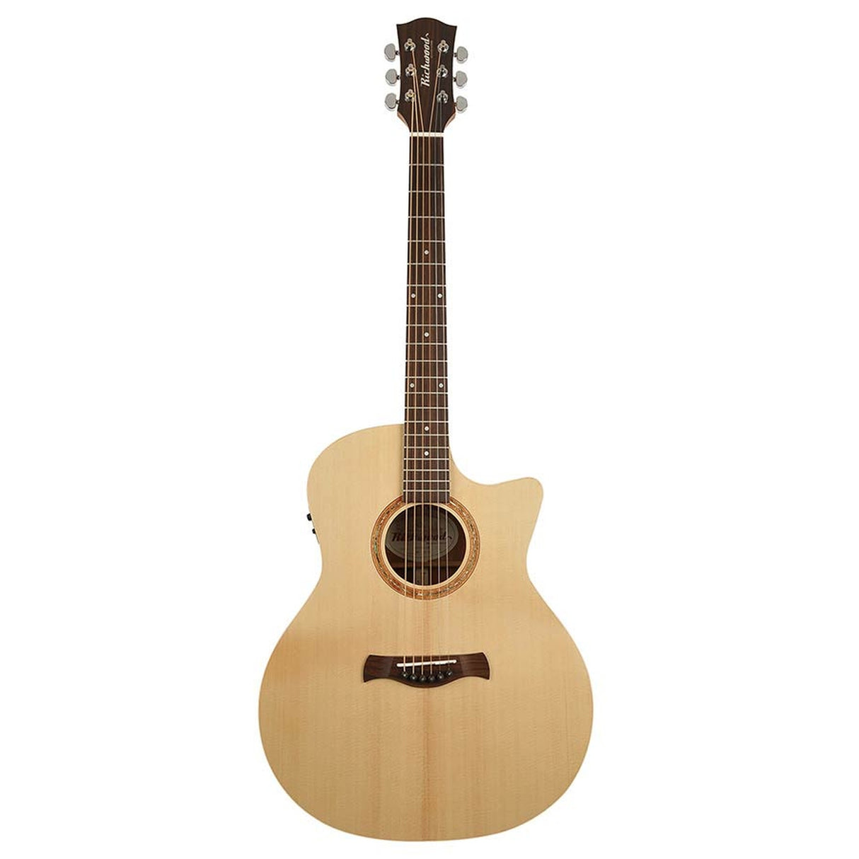 Richwood SWG-110-CE Master Series handgemaakte Semi Akoestische gitaar "Songwriter M"