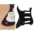 Boston SL-413-TI pickguard, Stallion, standard, SSS, 3 pot holes, 3-5 switch, lefthanded, 4 ply, tortoise intense