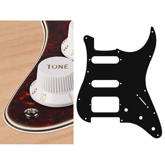 Boston ST-423-TI pickguard, Stallion, SSH, 3 pot holes, 3-5 switch, 4 ply, tortoise intense