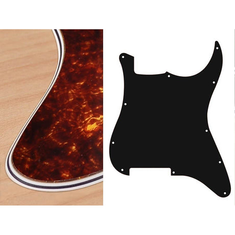 Boston ST-400-T pickguard, Stallion, no holes only screw holes , 4 ply, tortoise