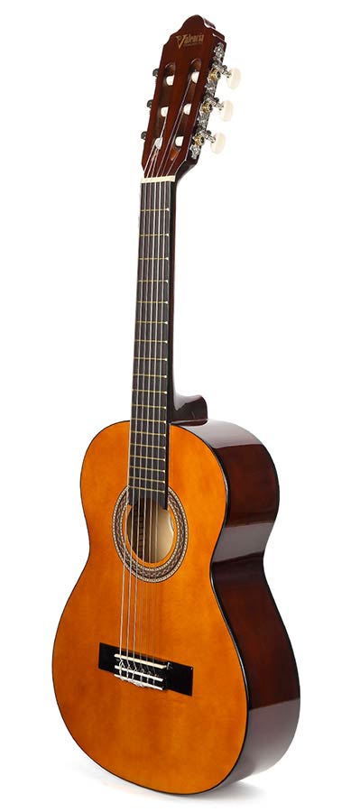 Valencia VC101 klassieke gitaar 1/4, linden body, esdoorn fb, hoogglans finish