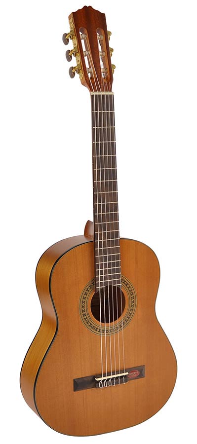 Salvador Cortez CC-06-BB Klassieke Gitaar 1/2 Bambino – Student Series