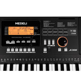 Medeli A300 Keyboard – 61 Aanslaggevoelige Toetsen, 618 Klanken en DSP-effecten
