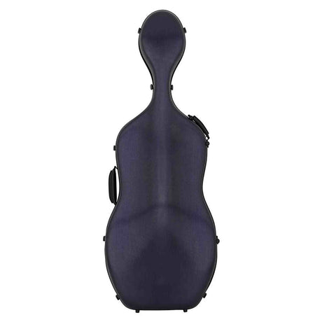 Leonardo CC-644-BU Student Series cellokoffer 4/4 PVC sandwich 4,5 kg geborsteld blauw