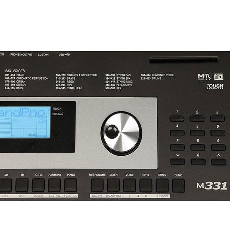Medeli M331 Keyboard – 61 Aanslaggevoelige Toetsen Met 633 Klanken