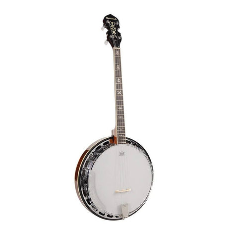 Richwood RMB-904 Heritage Series tenor banjo 4-snarig. aluminium rim + tone ring