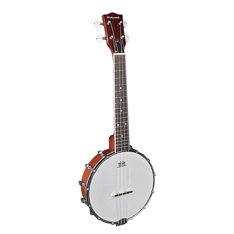 Richwood RMBU-404 Ukulele banjo met open achterkant