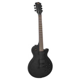 SX EE3S-SBK elektrische gitaar – LP Studio stijl, 2 humbuckers, lindenhout, mat zwart