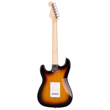 SX ED1/3TS elektrische gitaar – 3 single coil pickups, vintage tremolo, 3-Tone Sunburst + tas