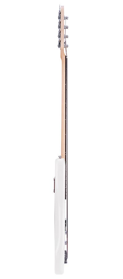 SX BD2/WT Standard Series P-Style Elektrische Basgitaar Wit
