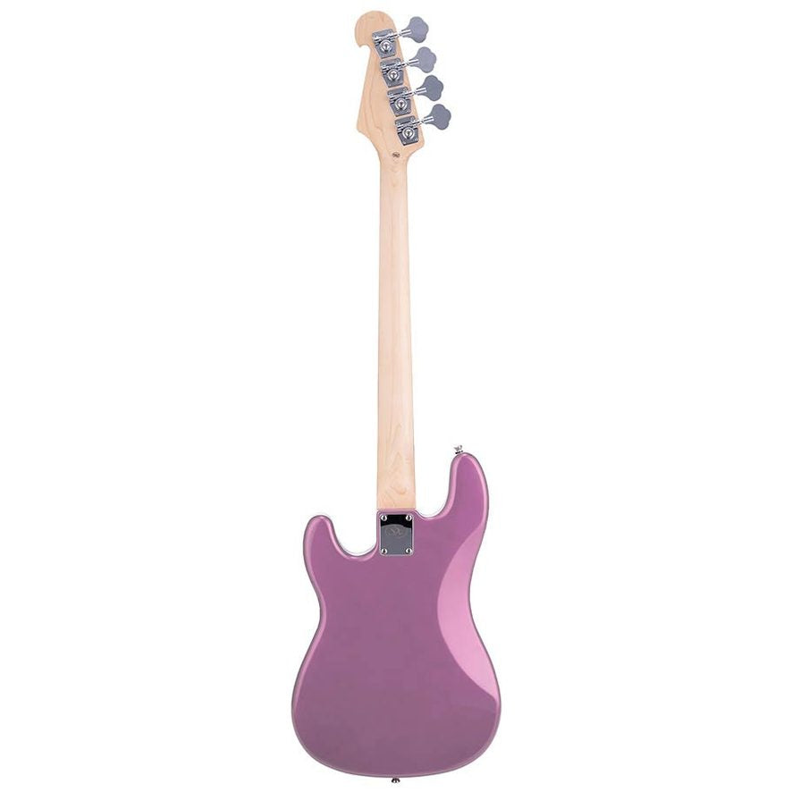 SX BD2/MPP Standard Series P-Style Elektrische Basgitaar Metallic Paars