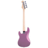 SX BD2/MPP Standard Series P-Style Elektrische Basgitaar Metallic Paars