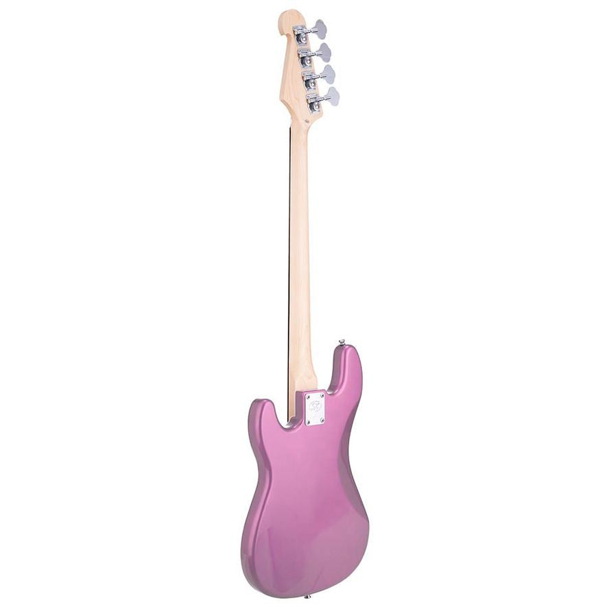 SX BD2/MPP Standard Series P-Style Elektrische Basgitaar Metallic Paars