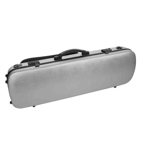 Leonardo VC-50-SL Student Series vioolkoffer rechthoekig 4/4 zilver