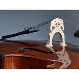 Rudolph RC-1012 cello, 1/2, geheel massief, olie lak, ebben toebehoren, gevlamd