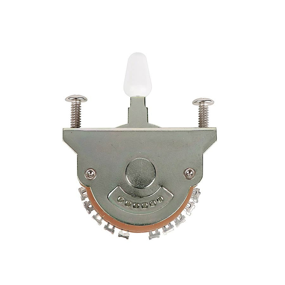 Boston SSW-210-W lever super switch 20 contact points 5-way, open model, vintage, with white cap