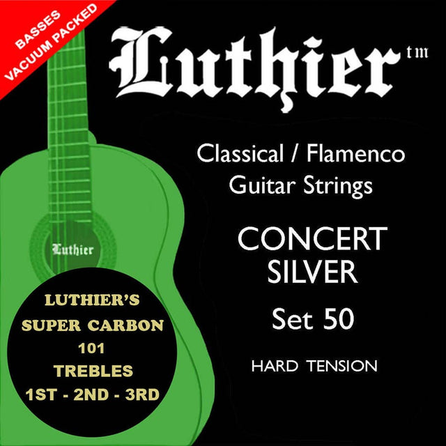 Luthier L-50SC snaren set classic, Concert Supreme, hard tension, with carbon trebles