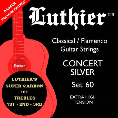 Luthier L-60SC snaren set classic, Concert Supreme, extra high tension, with carbon trebles