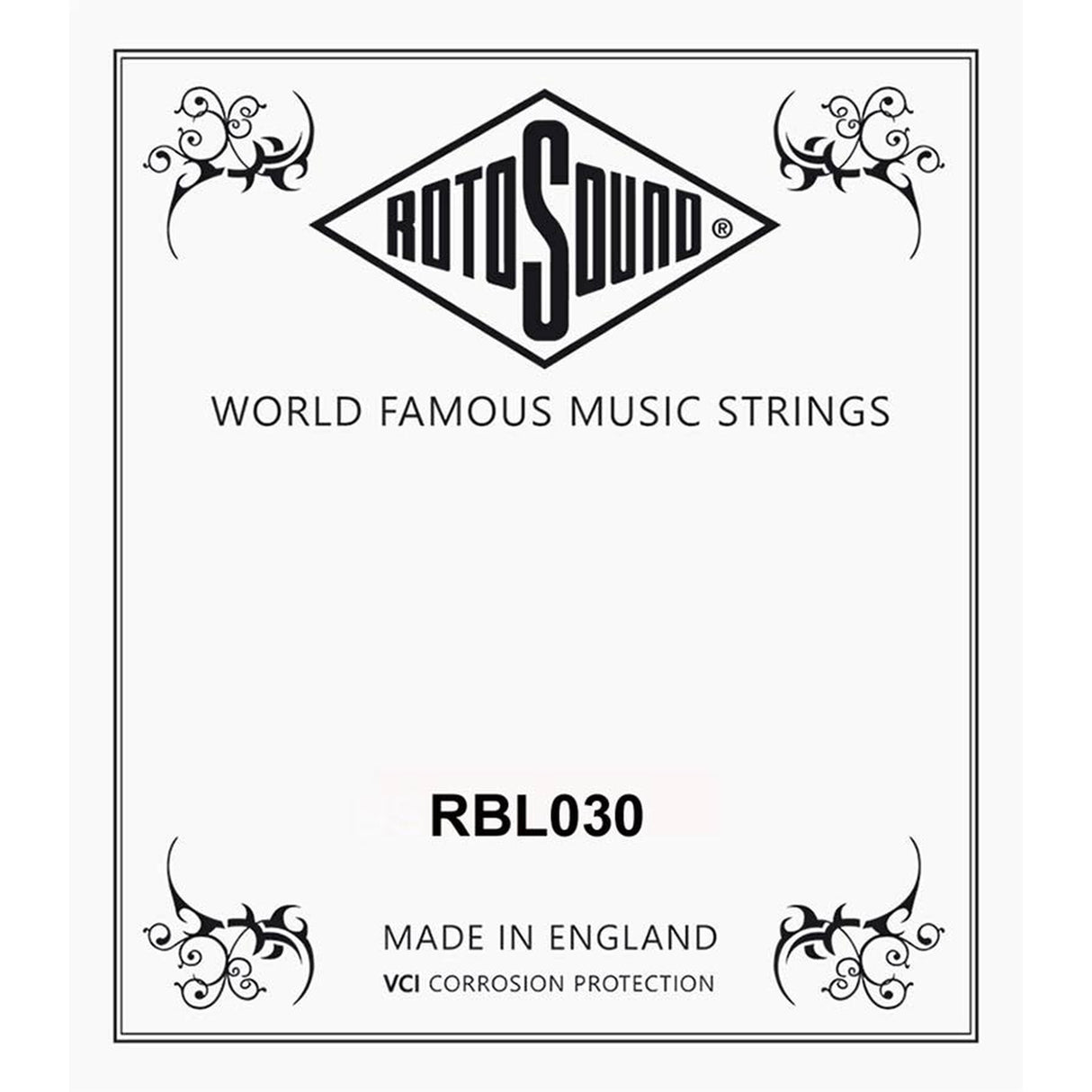 Rotosound RBL030 .030 snaar for elektrisch bass, nickel plated steel wound