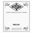 Rotosound RBL035 .035 snaar for elektrisch bass, nickel plated steel wound