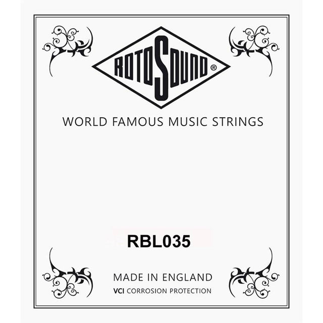 Rotosound RBL035 .035 snaar for elektrisch bass, nickel plated steel wound